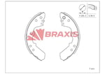 ARKA FREN BALATASI PABUC (TK) FRONTERA 2,0 I / 2,3 TD / 2,4 I 91 98