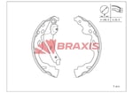 ARKA FREN BALATASI PABUC TOYOTA VERSO 04-09 YARIS 03-05 SPLASH 08-> SUZUKI SWIFT III 06-> CITROEN C1 04-> AGILA 10-> PEUGEOT 107 05-> 108 14-> RITZ 09-> IRIZ 14->