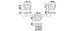 ARKA FREN BALATASI TOYOTA COROLLA 1.4 1.6 2002-2007 YARIS 1999-2006 VERSO 2001-2004