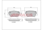 ARKA FREN BALATASI VOLVO XC40 17 >