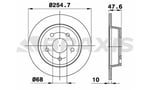 ARKA FREN DISK AYNASI A6 1.8T / 2.5TDI / 2.7T 2.5TDI / 2.7T 97>04
