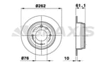 ARKA FREN DISK AYNASI DUZ CEED PRO CEED SPORTAGE I30 IX35 1.4 / 1.4CVVT / 1.6 / 1.6CVVT / 1.6CRDI / 2.0 / 2.0C