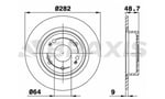 ARKA FREN DISK AYNASI DUZ HONDA ACCORD 09-14 (282X5)