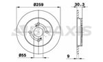 ARKA FREN DISK AYNASI DUZ YARIS II 06>11 260X4