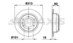 ARKA FREN DISK AYNASI HAVALI FRONTERA A 2.2I / 2.4I / 2.3 TD / 2.5 TDS / 2.8TD