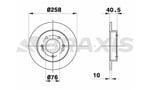 ARKA FREN DISK AYNASI HYUNDAI IX20 10> KIA VENGA 09> 258 MM 5 BIJON