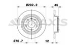 ARKA FREN DISK AYNASI OPEL ASTRA J CASCADA ZAFIRA
