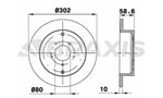 ARKA FREN DISK AYNASI OUTLANDER II 2.0 DI D / 2.2 DI D / 2.2 DI D 4WD / 2.4 07