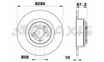 ARKA FREN DISK AYNASI SUBARU LEGACY 3 2.0I