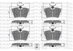 ARKA FREN (DISK) BALATASI TRAFIC II III VIVARO 1,6DCI 1,9 2,0