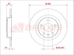 ARKA FREN DISKI VOLVO XC40 17 > 280mm