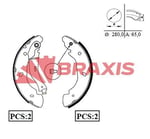 ARKA FREN PABUCLU BALATA TRANSIT V184 00>06 A.CEKER