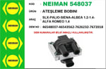 ATEŞLEME BOBINI SLX-PALIO-SIENA-ALBEA 1.2-1.4-ALFA ROMEO 1.4