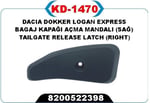 BAGAJ AÇMA MANDALI SOL DOKKER LOGAN EKSPRESS