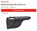 BAGAJ İÇİ KAPLAMA YANI PLS SOL DOBLO II