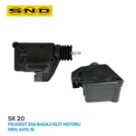 BAGAJ KİLİT MOTORU PEUGEOT 206 OEM: 6615.16