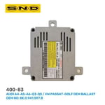 BALAST AUDI A4 A5 A6 Q3 Q5 VW PASSAT GOLF OEM OEM: 8K.0.941.597.B