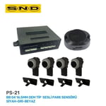 BB 04 16.5MM OEM TİP SESLİ PARK SENSÖRÜ SİYAH GRİ BEYAZ