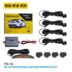 BE 750 18MM EKRANLI KNŞ PARK SENSÖRÜ SİYAH