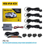 BE 750 22MM EKRANLI KNŞ PARK SENSÖRÜ SİYAH