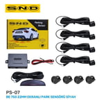 BE 750 22MM EKRANLI PARK SENSÖRÜ SİYAH