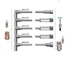 BUJI KABLOSU + BOBIN KABLOSU 4 TÜPLÜ VECTRA A KADETT E 1.8İ 2.0İ 8V 88>95