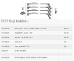 BUJI KABLOSU + BOBIN KABLOSU ACCENT 1.5İ 12V 95>00 ACCENT LC GETZ 1.3İ 03>