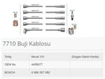 BUJI KABLOSU + BOBIN KABLOSU BUJI KABLOSU DKS DÜZ MOTOR-M131