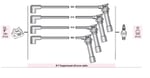 BUJI KABLOSU 323 F V SP V 1.5İ 16V Z501 Z5 (AMZ625)