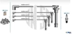BUJI KABLOSU 7877 CIVIC 1.4 1.5 ROVER 200 1.6 400