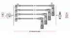 BUJI KABLOSU ALFA 33 1.5İE 1.7İE ALFA 145 146 (AAR703)