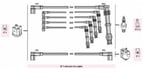 BUJI KABLOSU AUDI 80 90 2.0 2.3 NM 7A COUP (AAU280)