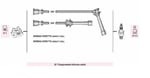 BUJI KABLOSU CREDOS 1.8 DOHC 2 CABLE (AKI020)