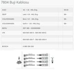 BUJI KABLOSU GOLF IV BORA A3 OCTAVIA 1.6 <01