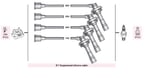 BUJI KABLOSU IMPREZA SW.TB GT 4WD 2.0 2.0İ EJ20 (ASB812)