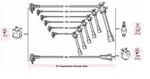 BUJI KABLOSU LAND CRUISER90 3.4I 24V 5VZ FE (ATY272)