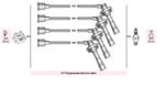BUJI KABLOSU LEGACY II 4WD SW 2.5I EJ25D (ASB813)