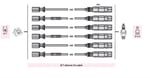 BUJI KABLOSU SMART CABRIO CITY CROSSBLADE FORTWO R (ASM.26101)