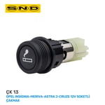 ÇAKMAK OPEL INSIGNIA MERIVA ASTRA J CRUZE 12V SOKETLİ