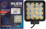 ÇALIŞMA LAMBASI 16 LED LAMBA 12/80V 48W