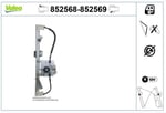 CAM MEKANİZMASI ARKA SAĞ FIAT TIPO 2 VOLUMİ