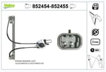 CAM MEKANİZMASI ARKA SAĞ PEUGEOT 306