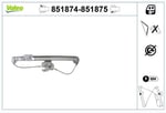 CAM MEKANİZMASI ARKA SOL BMW X5 E53 00>06