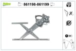 CAM MEKANİZMASI ARKA SOL HYUNDAI LANTRA II