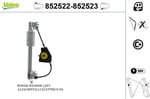 CAM MEKANİZMASI ARKA SOL SEAT CORDOBA