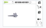 CAM MEKANİZMASI ARKA SOL TOYOTA RAV4 06>13