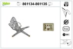 CAM MEKANİZMASI ARKA SOL TOYOTA RAV4
