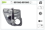 CAM MEKANİZMASI ARKA SOL VW GOLF IV BORA 97>06