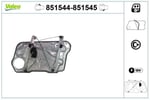 CAM MEKANİZMASI MECADP ÖN SOL VW GOLF IV BORA 97>0 6