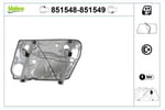 CAM MEKANİZMASI MECADP ÖN SOL VW PASSAT 1/98>2/05